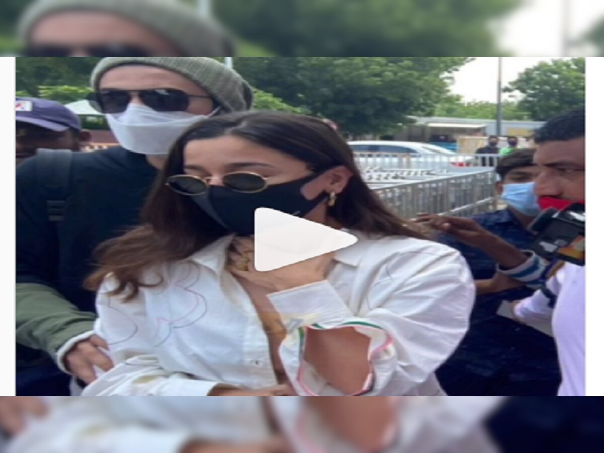 Video : आलियाला अडचणीत पाहून रणबीरची धाव; जे केलं ते पाहून म्हणाल...  title=