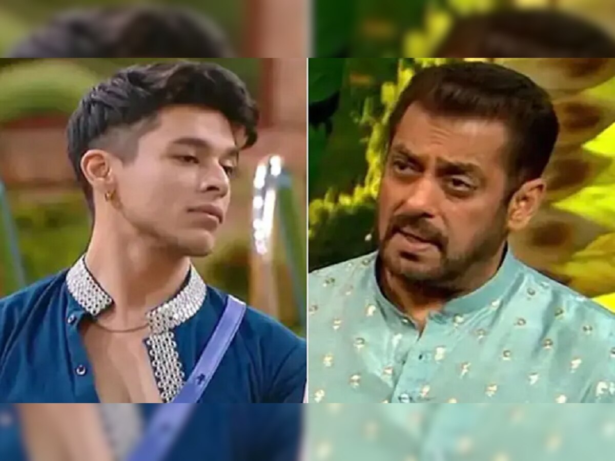 Bigg Boss 15: प्रतीक सहजपालवर सलमान खान भडकला, म्हणाला- 'माझी आई-बहीण बाथरूममध्ये असती, तर ...' title=