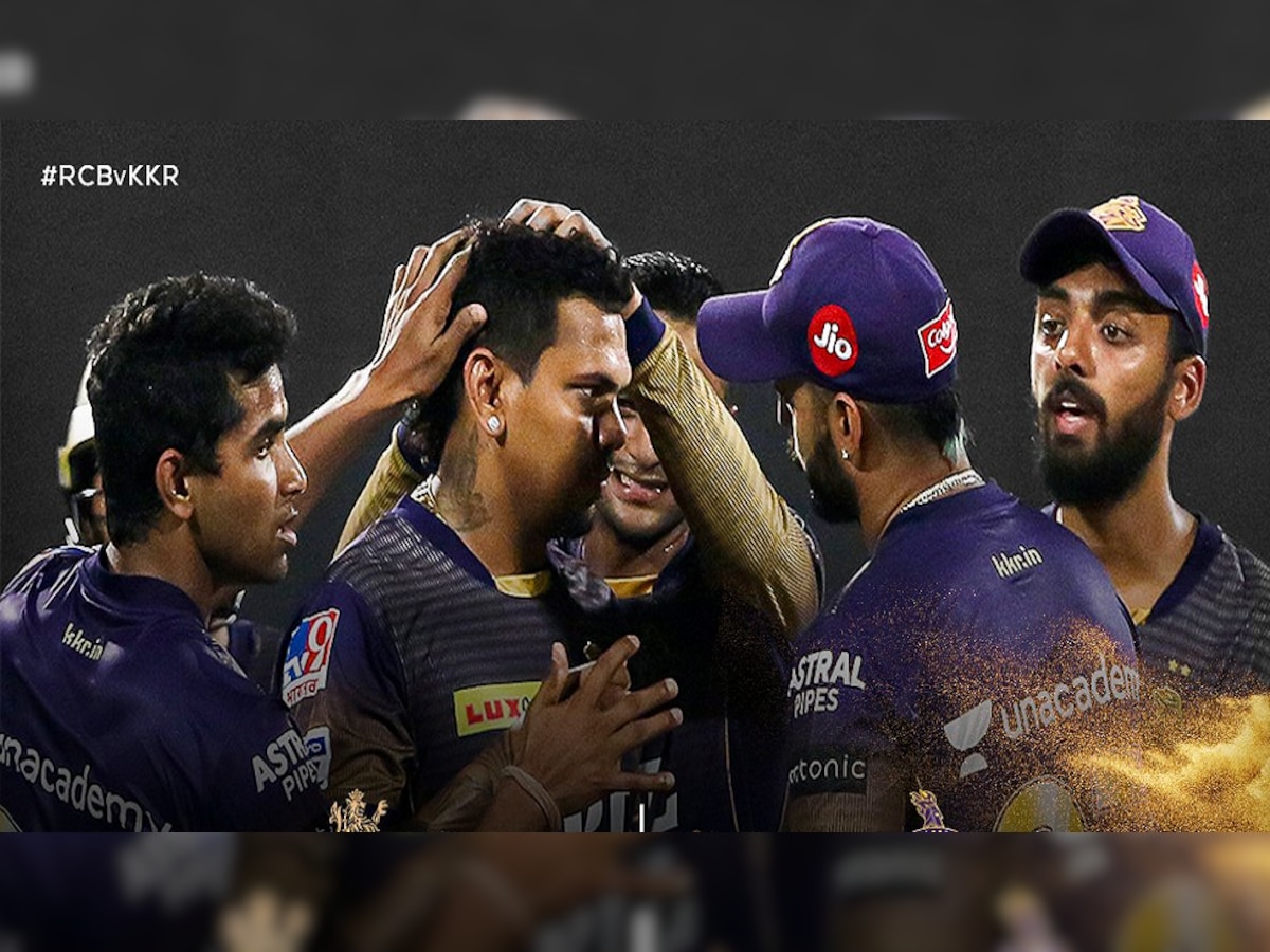 IPL Eliminator 2021 | अटीतटीच्या सामन्यात कोलकाताचा बंगळुरुवर 4 विकेट्सने विजय title=