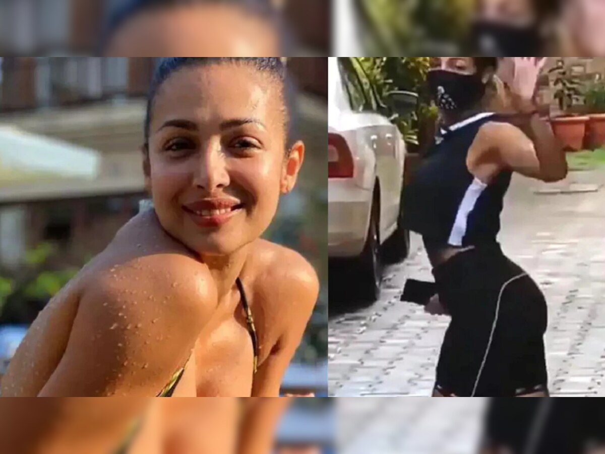 हिप्स दाखवण्याच्या नादाता 'मुन्नी बदनाम', ट्रोलर्सच्या निशाण्यावर  Malaika Arora title=