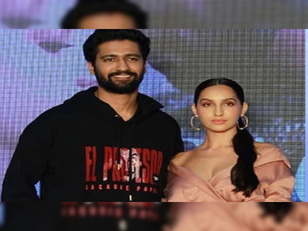 Vicky Kaushal सोबत रोमँटिक डान्स करताना नोरा Oops Moments ची शिकार title=