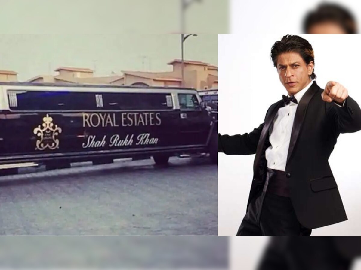  अबब ! Shah Rukh Khan कडे 100 मीटर लांबीची आलिशान कार, पाहा झलक title=