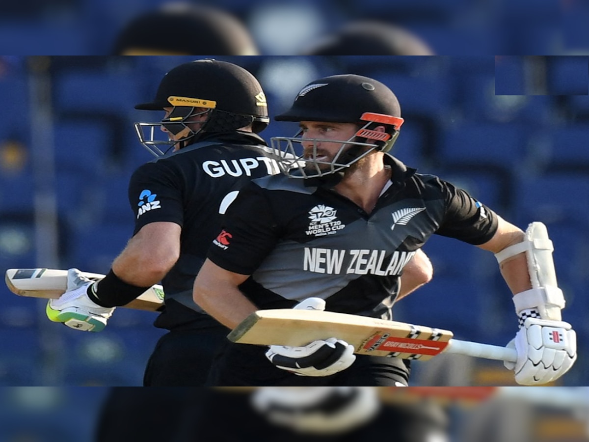 NZ vs AFG | न्यूझीलंडचा अफगाणिस्तानवर दणदणीत विजय, टीम इंडियाचा बाजार उठला  title=