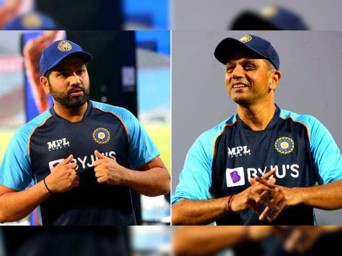 Dravid आतापासून बनवतोय पुढच्या टी20 वर्ल्ड कपसाठी Team India? रोहित शर्माने दिले संकेत title=