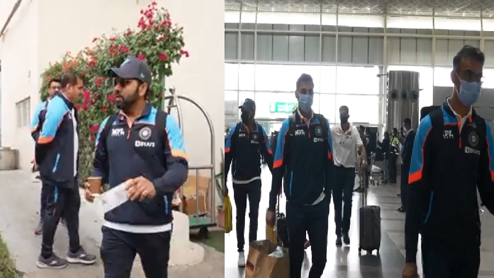 रांची पहुंचीं भारत और न्यूजीलैंड की टीमें, खिलाड़ियों की एक झलक पाने को बेकरार दिखे खेलप्रेमी