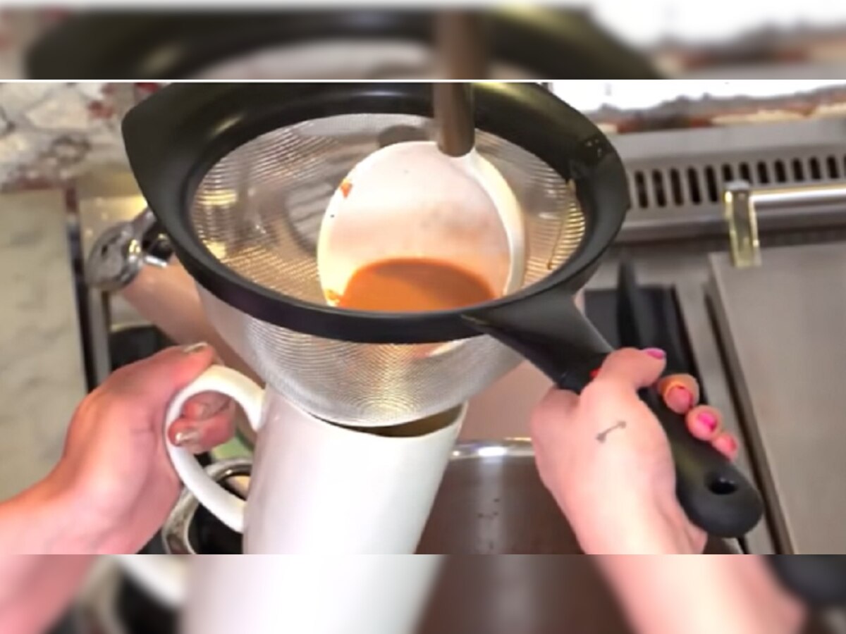 Video: का तूफान व्हायरल होतेय 'मसाला चहा' बनवणारी सेलिब्रिटी ? title=