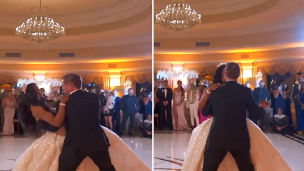 स्वत:च्या लग्नात डान्स करणं वधू-वराला पडलं महागात, त्यांच्यासोबत पुढे काय घडलं; पाहा मजेदार व्हिडीओ