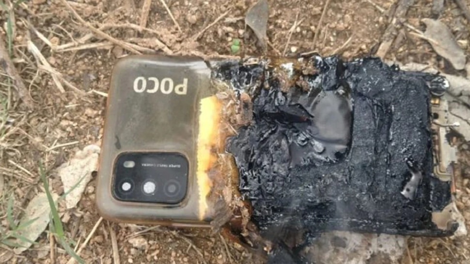 POCO स्मार्टफोनचा बॉम्बसारखा मोठ्ठा स्फोट; फोटो पाहून युजर्समध्ये भीती