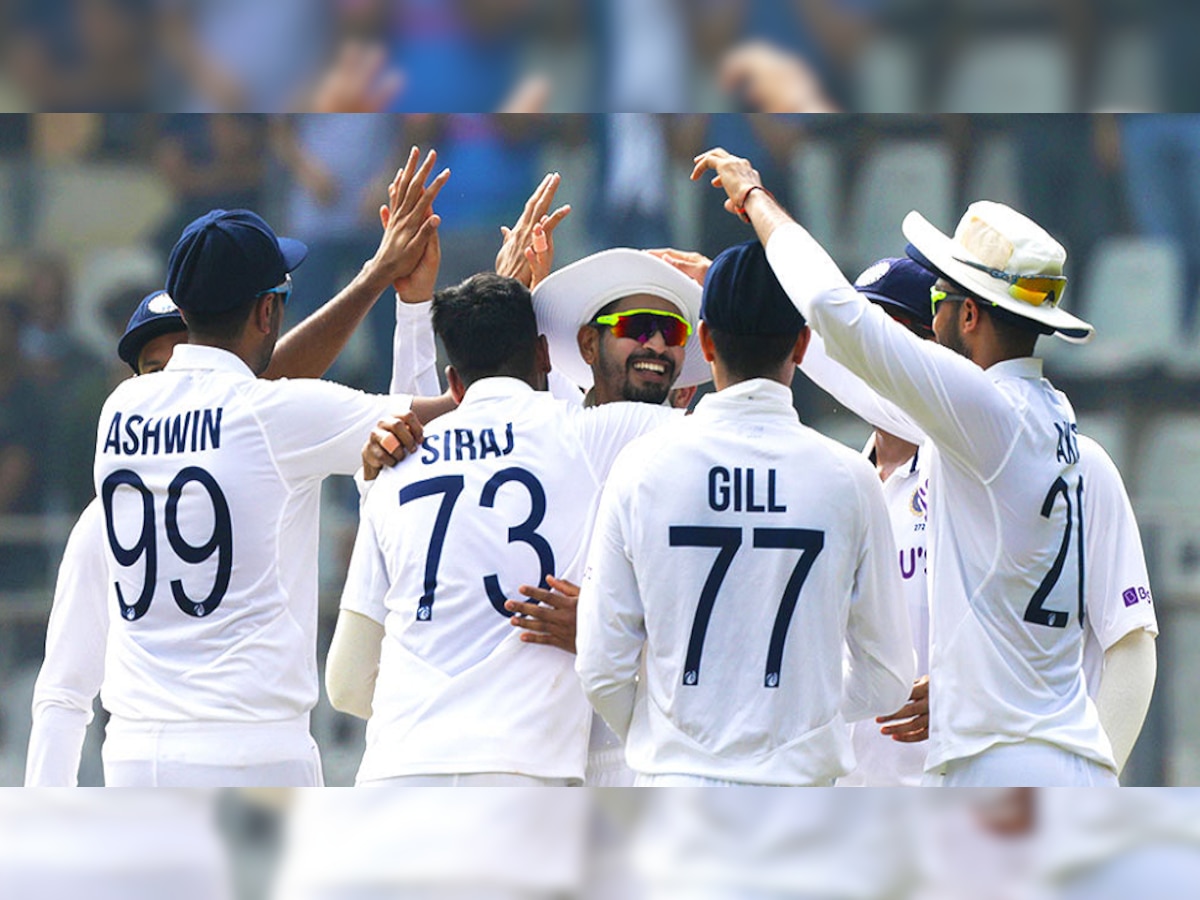 IND vs NZ 2nd Test | टीम इंडियाच्या फिरकीसमोर न्यूझीलंडची घसरगुंडी, पहिला डाव 62 धावांवर आटोपला  title=