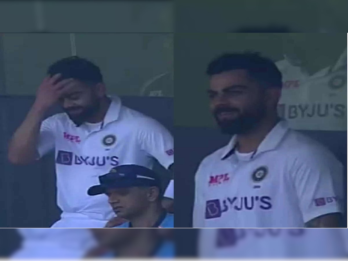 IND vs NZ 2nd Test | वादग्रस्तरित्या बाद, त्यानंतरही आक्रमक विराट हसत होता, का ते वाचा title=