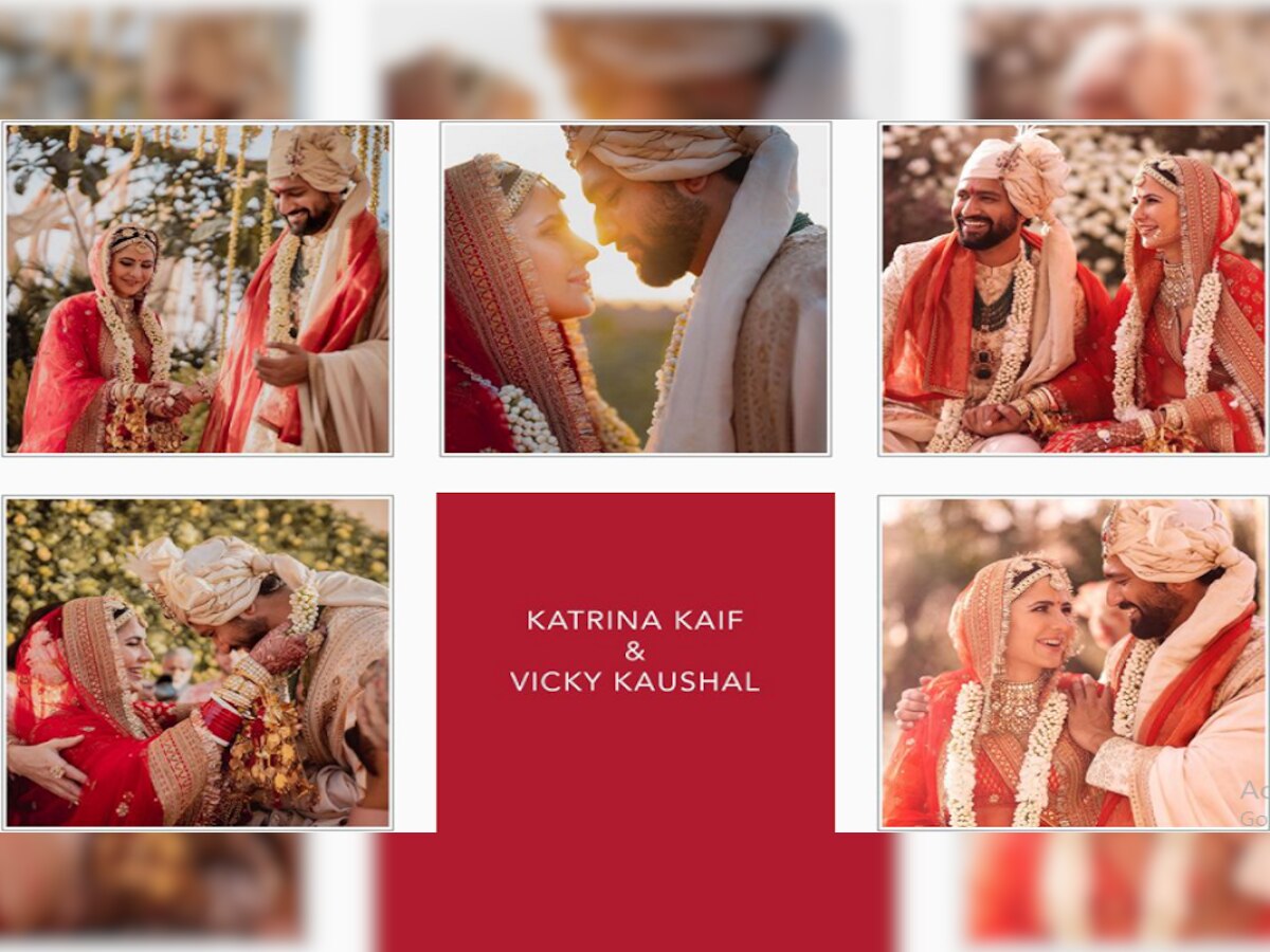 Katrina -Vicky wedding : कतरिनाच्या लेहंग्यापासून विकीच्या फेट्यापर्यंत; ऐकावं ते नवलंच  title=
