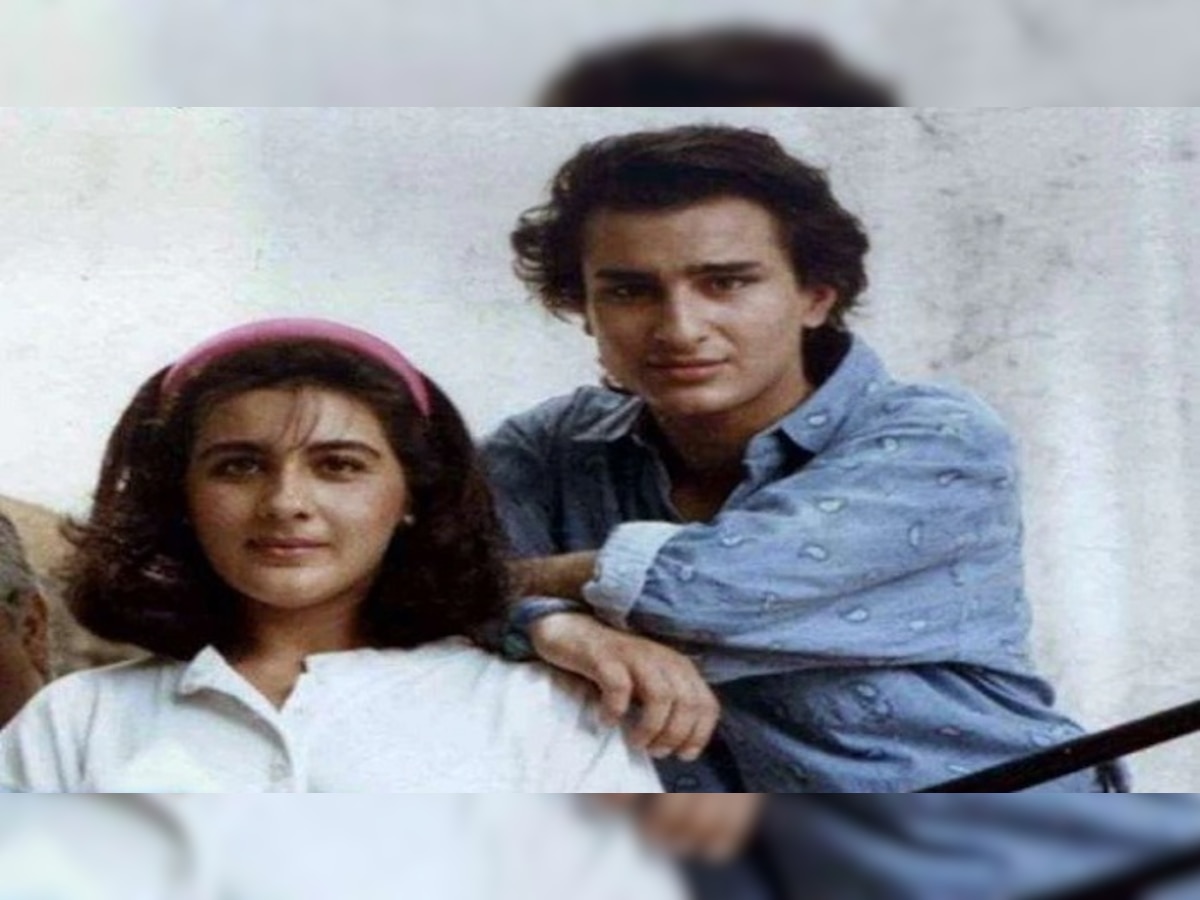 Saif Ali Khan Amrita Singh Affair: ..म्हणून सैफसोबत लग्नासाठी अमृताच्या घरच्यांचा होता नकार title=