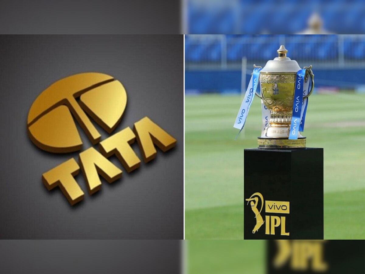 Breaking News : IPL मध्ये VIVO ऐवजी TATA ला मिळाली Title Sponsorship; चीनी कंपनीला मोठा झटका title=
