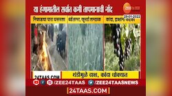 उत्तर महाराष्ट्रातील कडाक्याच्या थंडीचा द्राक्ष, कांद्याला फटका; पाहा व्हिडीओ