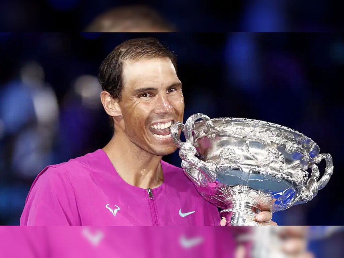 Aus Open 2022 | राफेल नदालची ऐतिहासिक कामगिरी,  जिंकलं 21 वं ग्रँड स्लॅम title=