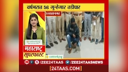 VIDEO! उल्हासनगरमध्ये वर्षभरात तब्बल ५६ गुंड तडीपार, ६ गुन्हेगार स्थानबद्ध