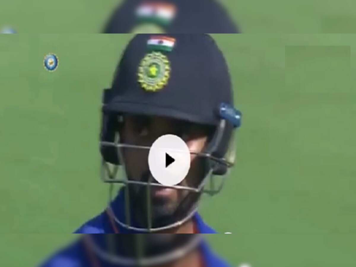 IND vs WI 2nd Odi | अरेरे!  एका धावेने K L Rahul चं अर्धशतक हुकलं  title=