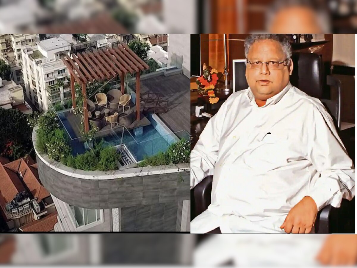 'या' आलिशान महालात राहतात शेअर मार्केटचे 'बिग बुल' Rakesh Jhunjhunwala   title=