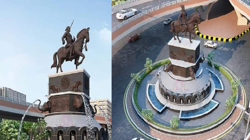 chhatrapati shivaji maharaj statue of will be unveiled by chief