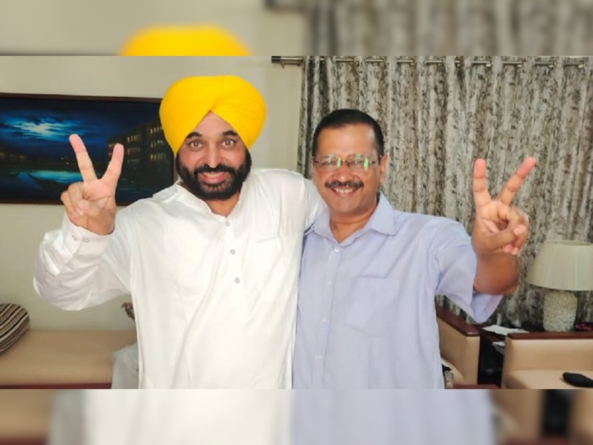 Punjab Election Results : पंजाबमध्ये 'आप'ची जादू, अरविंद केजरीवाल यांची पहिली प्रतिक्रीया title=