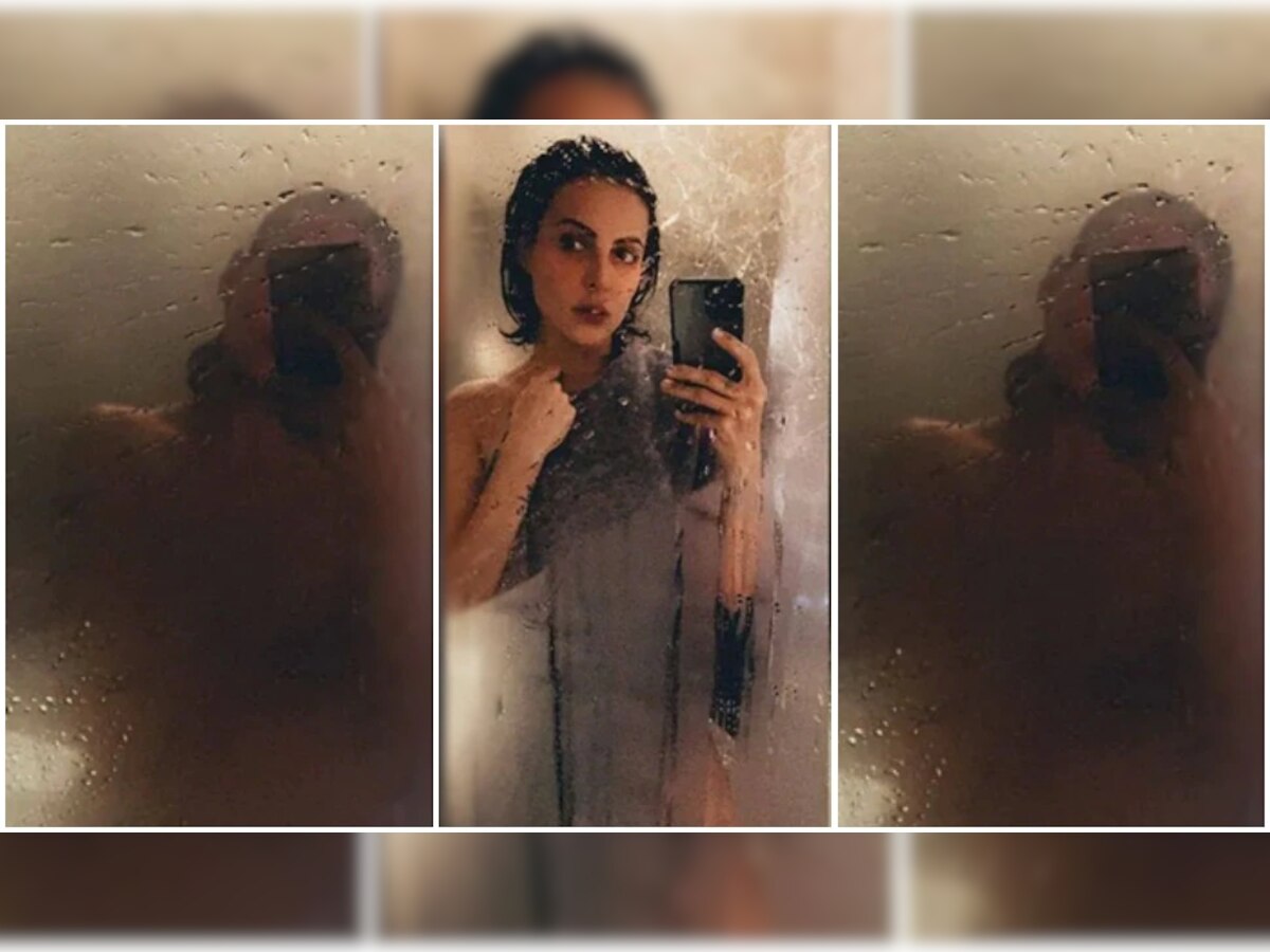 अभिनेत्रीमध्ये बाथरुममध्ये अंघोळ करायला गेली की...? Viral Video पाहून हैराण होतायत नेटकरी  title=