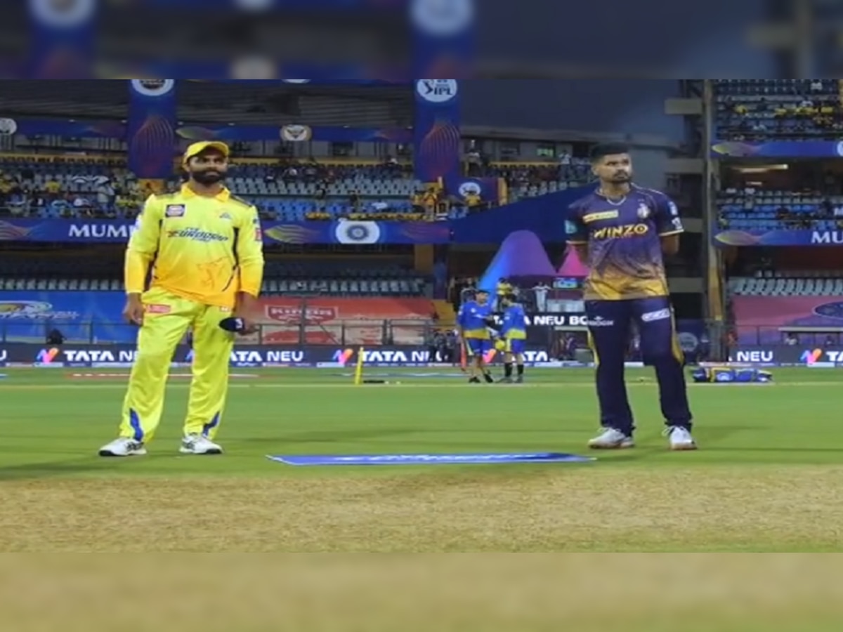 IPL 2022, Csk vs Kkr | कोलकाताचा टॉस जिंकून फिल्डिंगचा निर्णय title=