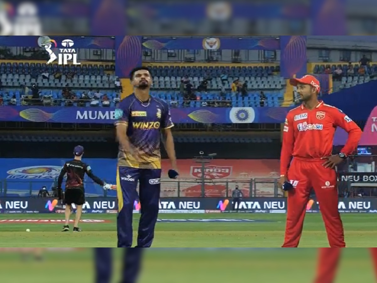 IPL 2022, KKR vs PBKS | कोलकाताचा टॉस जिंकून फिल्डिंगचा निर्णय  title=