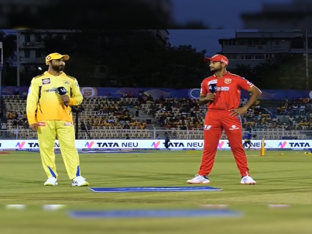 IPL 2022, CSK vs PBKS | चेन्नईचा टॉस जिंकून बॉलिंगचा निर्णय   title=