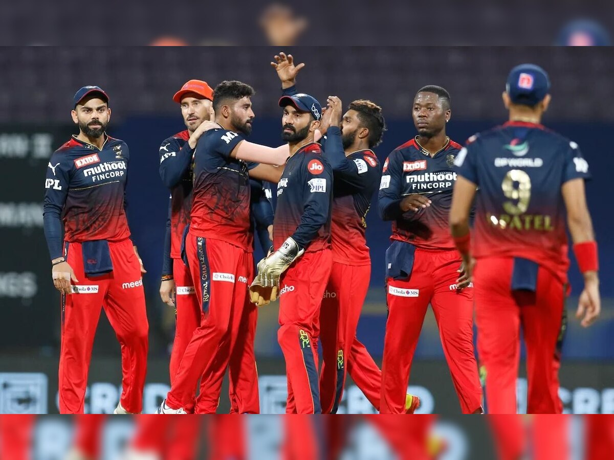 RR vs RCB : तिसऱ्या सामन्याआधी RCB ला मोठा धक्का  title=