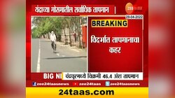 Vidharbha | विदर्भात तापमानाचा कहर, चंद्रपूरमध्ये विक्रमी तापमानाची नोंद