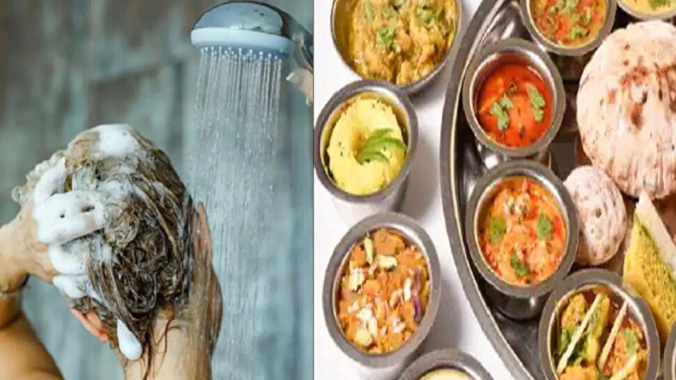 dont bath after eating it can be dangerous for your health