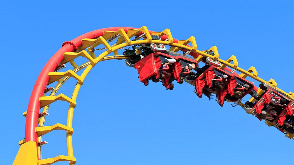 Roller Coaster Ride Stuck On 235 Feet High In Sky Riders Stuck Upside Down In Air For Hours