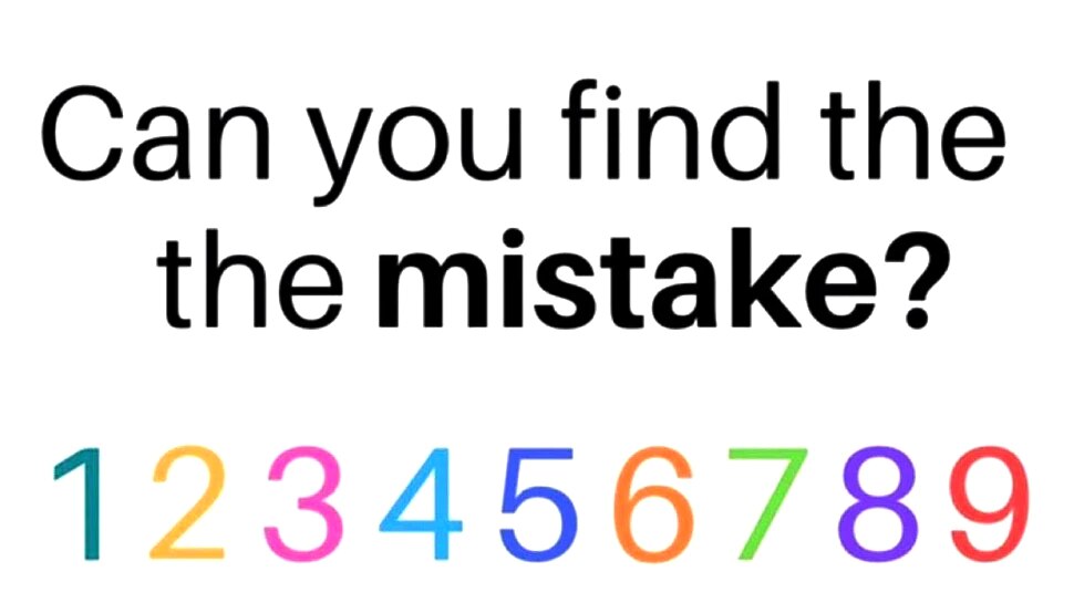 Can You Find Out Mistakes From This Photo Only Cleaver And Smart People