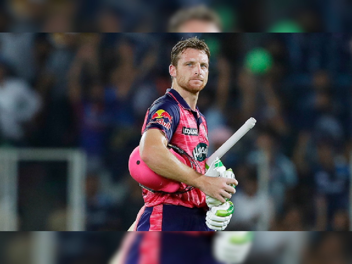 रागाच्या भरात हे काय करून बसला Jos Buttler; व्हिडियो व्हायरल title=