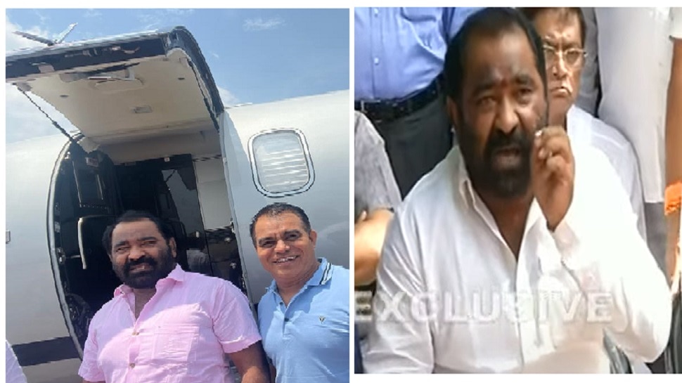 nitin-deshmukh-claim-false-returned-to-akola-by-private-plane-news-in