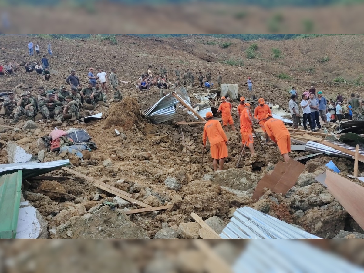 Manipur Landslide | भूस्खलनात 81 जणांचा मृत्यू, मृतांचा आकडा वाढण्याची भीती title=