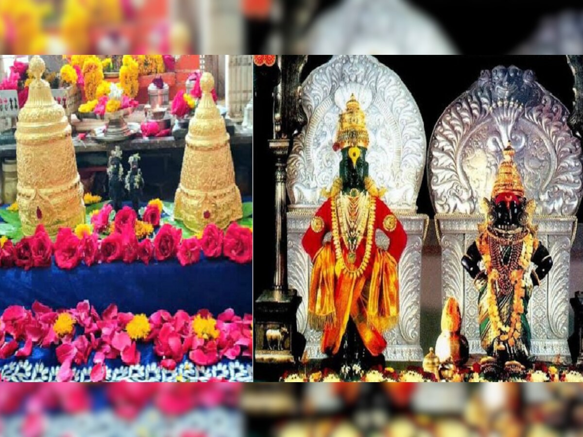 Ashadi Ekadashi 2022 : विठुराया- रखुमाई मातेची श्रीमंती पाहून व्हाल अवाक् ; दागिने असे, ज्यांची नावंही ऐकली नसतील  title=