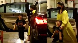 ''तैमूर तू हे काय करतोयस..... '' तैंमूरला आत्तापासूनच का सुनावतेय करिना 