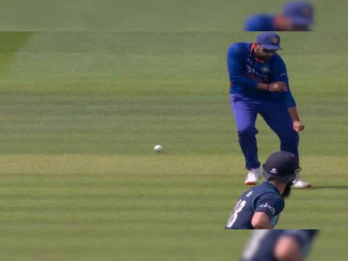 VIDEO : Rohit Sharma मुळे टीम इंडियाच्या फीजियोच्या नोकरीवर टांगती तलवार? असं काय केलं कर्णधाराने? title=