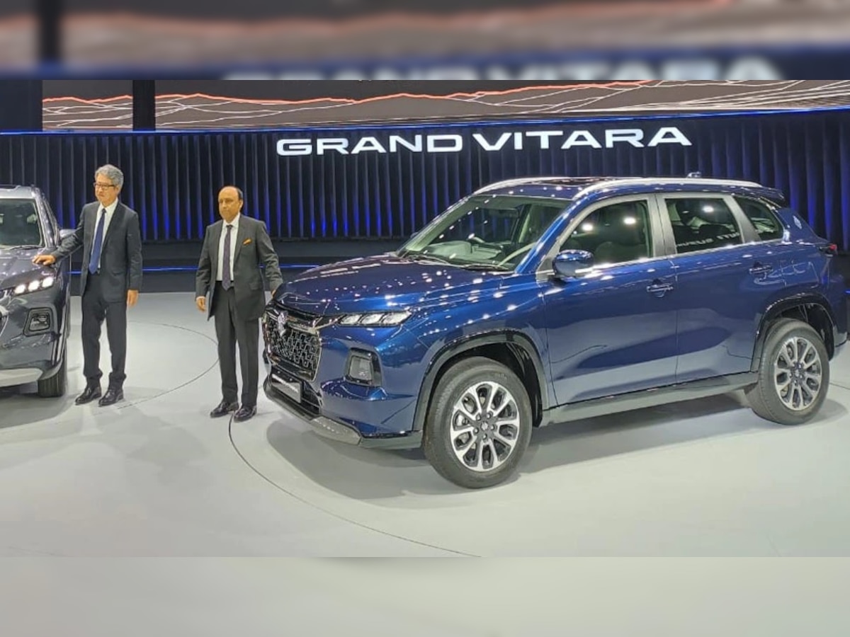 प्रतीक्षा संपली! मारुति सुझुकी Grand Vitara एसयूव्ही लाँच, जाणून घ्या फीचर्स title=