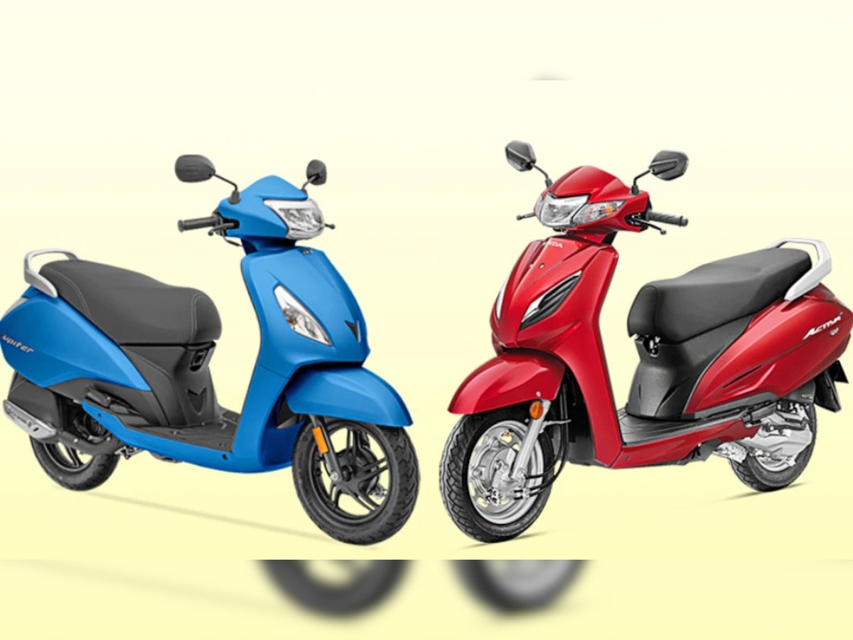 Honda Activa 6G Vs TVS Jupiter ची किंमत 70 हजार रुपयांपेक्षा कमी; जाणून घ्या कोणती स्कूटर आहे वरचढ! title=