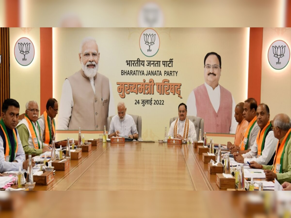 भाजपची महत्त्वाची बैठक, PM मोदींनी मुख्यमंत्र्यांना दिले हे निर्देश title=