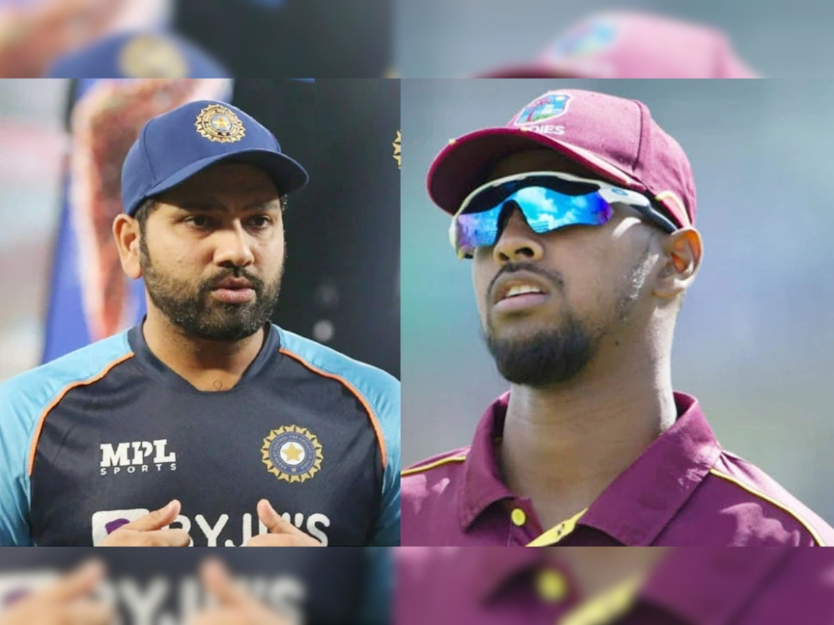 IND vs WI:  निकोलस पूरनचं कॅप्टन रोहित शर्माला चॅलेंज title=