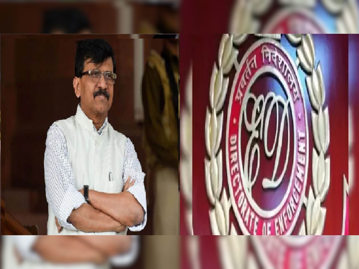 Sanjay Raut : आताची सर्वात मोठी बातमी! साडेनऊ तासांच्या चौकशीनंतर संजय राऊत ईडीच्या ताब्यात title=