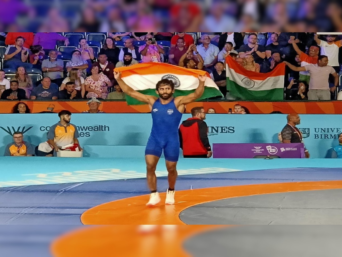 Bajrang Puniya : कुस्तीपटू बजरंग पुनियाला CWC 2022 मध्ये गोल्ड मेडल title=