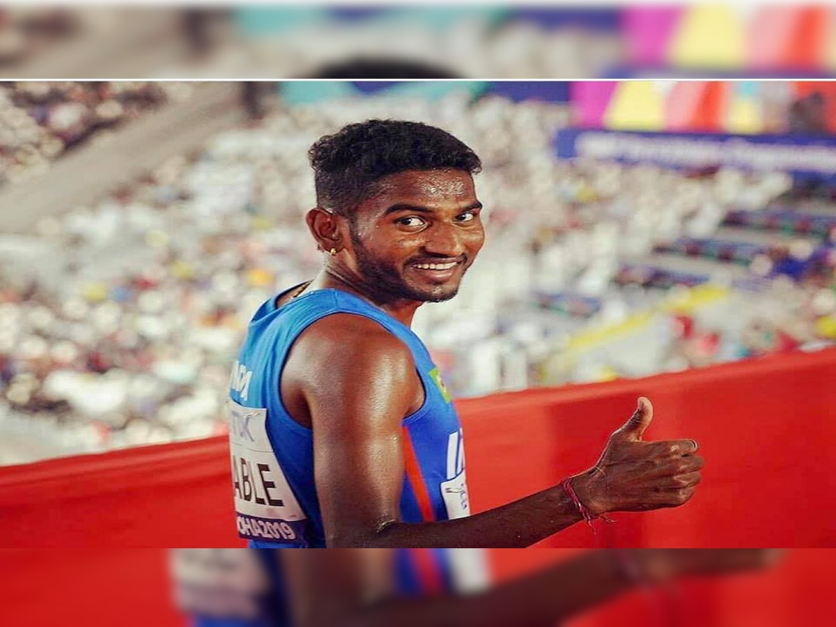 cwc 2022 avinash sable win silver medal in mens 3000m steeplechase