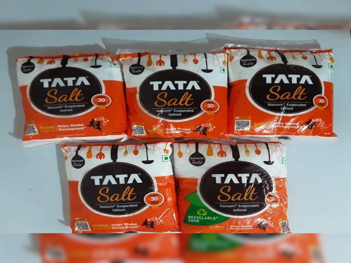 Tata Salt Price Hike : महागाईच्या जखमेवर आता ‘टाटा नमक‘; किंमत वाचून येईल भोवळ  title=