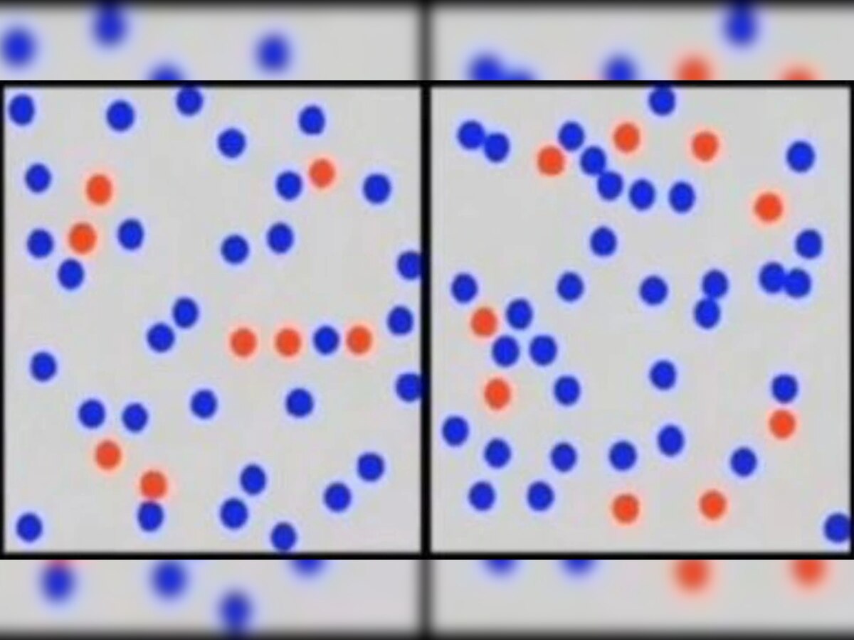 Optical Illusion: लाल डॉट्स पहा आणि सांगा कोणतं इंग्रज़ी अक्षर दडलंय ? केवळ 1% लोकांना माहित आहे उत्तर  title=