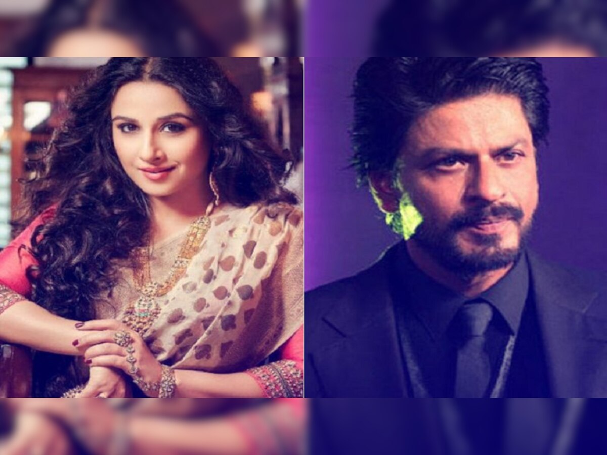 Vidya Balan ने Shahrukh Khan ला मारला असा टोमणा की सगळ्यांच्या भूवया उंचावल्या title=