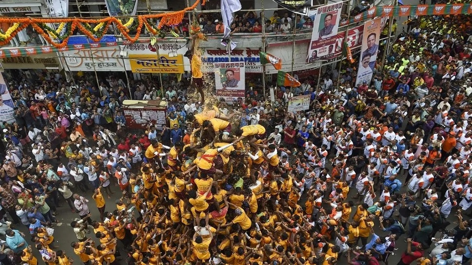 दहीहंडी उत्सव : मुंबईत 153 तर ठाण्यात 37 गोविंदा जखमी, नियमांचे उल्लंघन